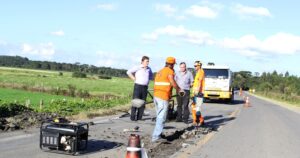 Read more about the article Inicia operação de melhorias na SC 477, trecho Canoinhas a Papanduva