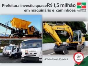 Read more about the article Prefeitura investe quase R$ 1,5 milhão na frota da secretaria de infraestrutura