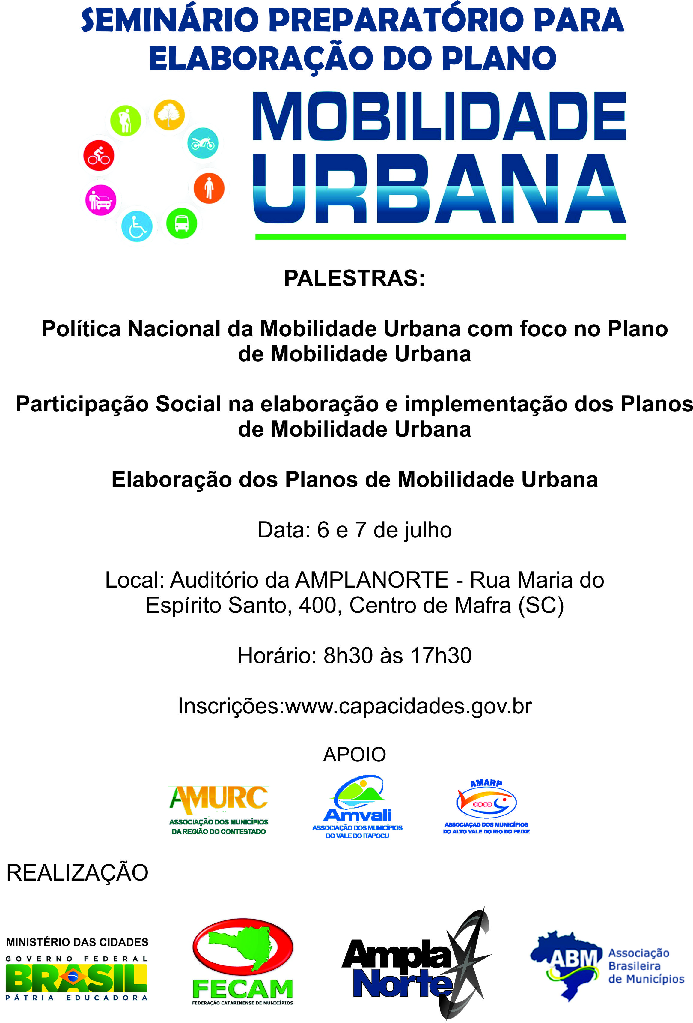 Read more about the article Ministério das Cidades, AMPLANORTE e ABM promovem oficina para elaboração dos Planos de Mobilidade Urbana