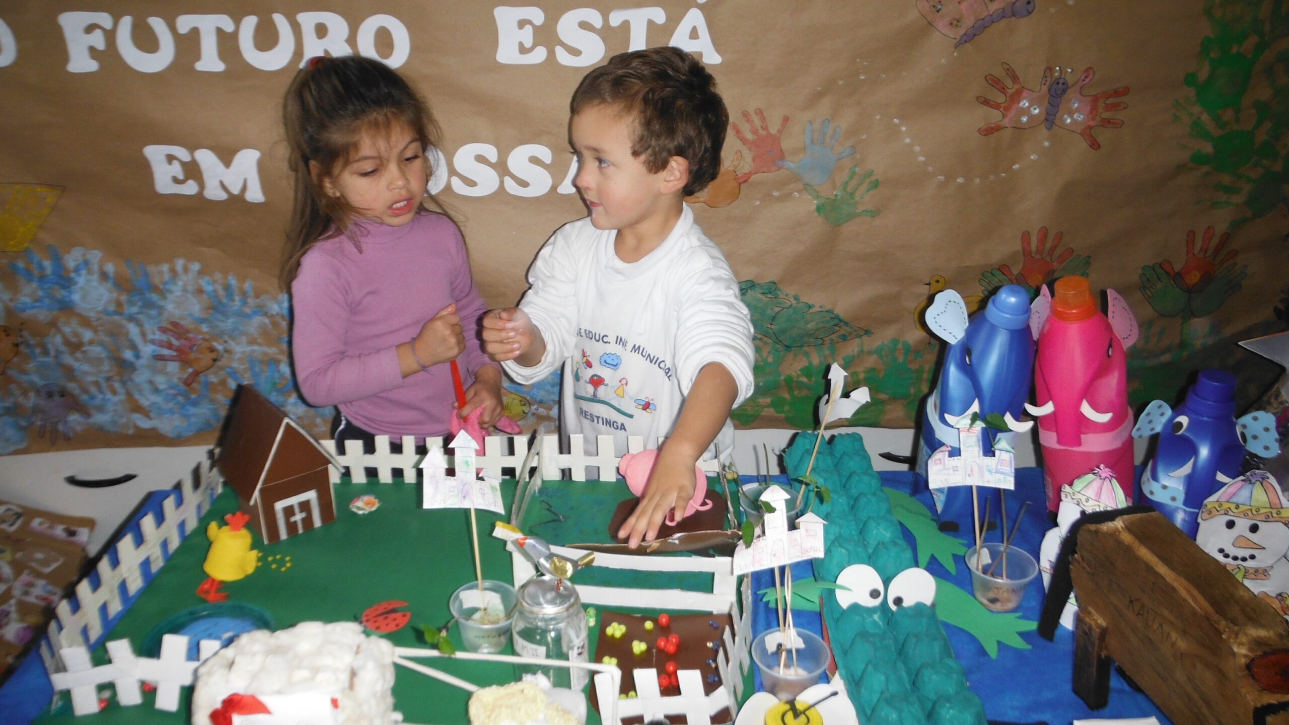 Read more about the article Pequenos em ação para um ambiente mais saudável