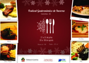 Read more about the article Festival Gastronômico de Inverno acontece no fim do mês