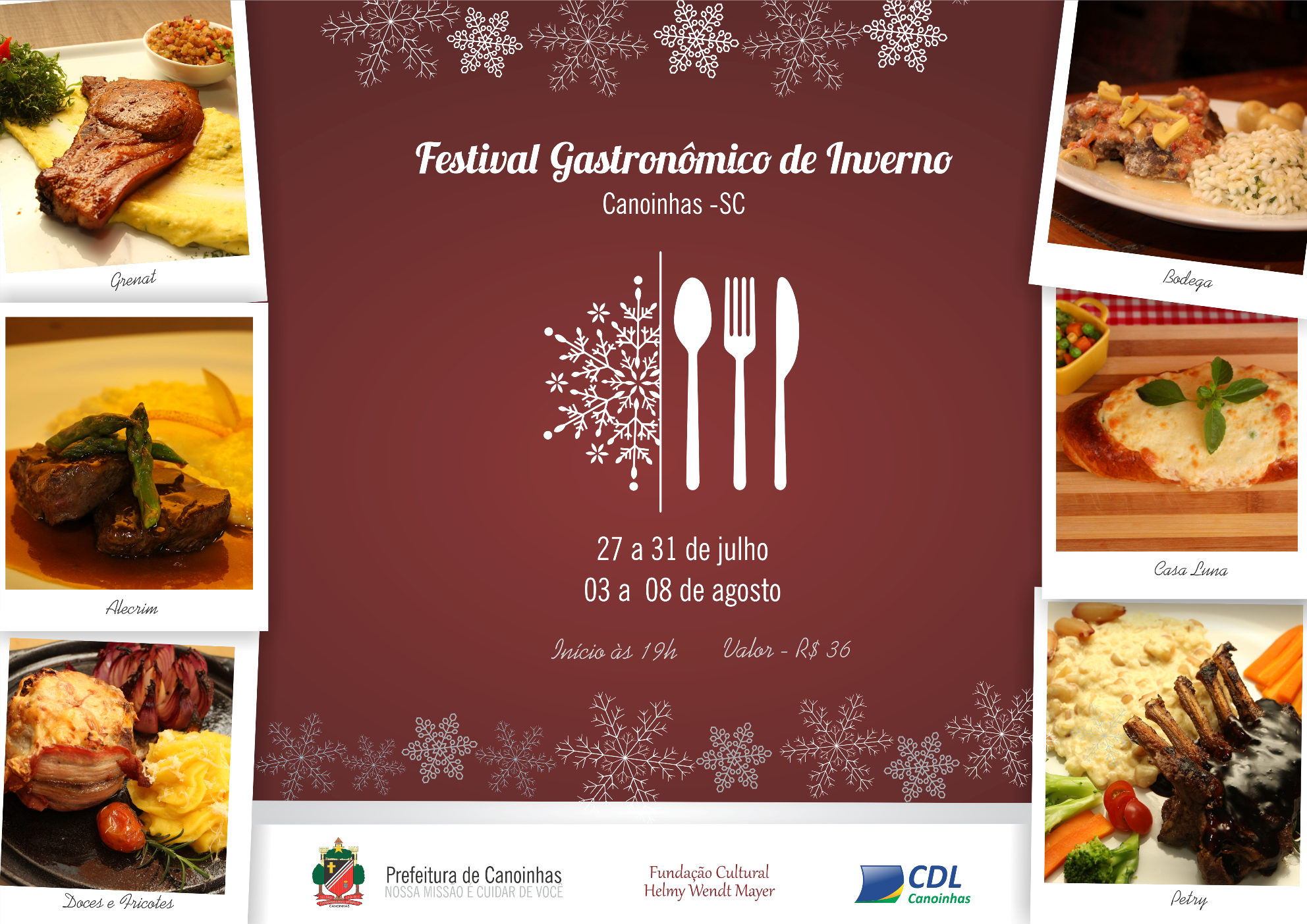 Read more about the article Festival Gastronômico de Inverno inicia segunda-feira