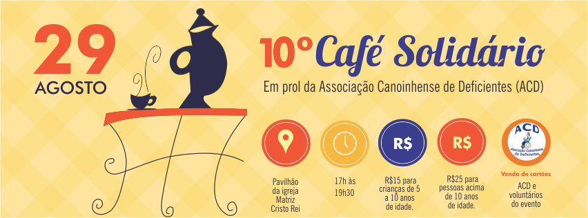 You are currently viewing 10º Café Solidário acontece nesse final de semana