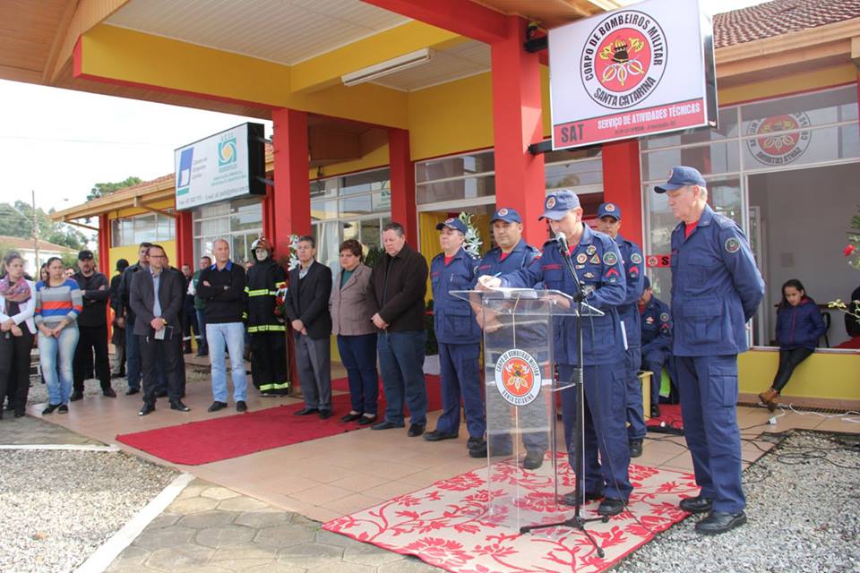 Read more about the article Irineópolis inaugura unidade do Corpo de Bombeiro