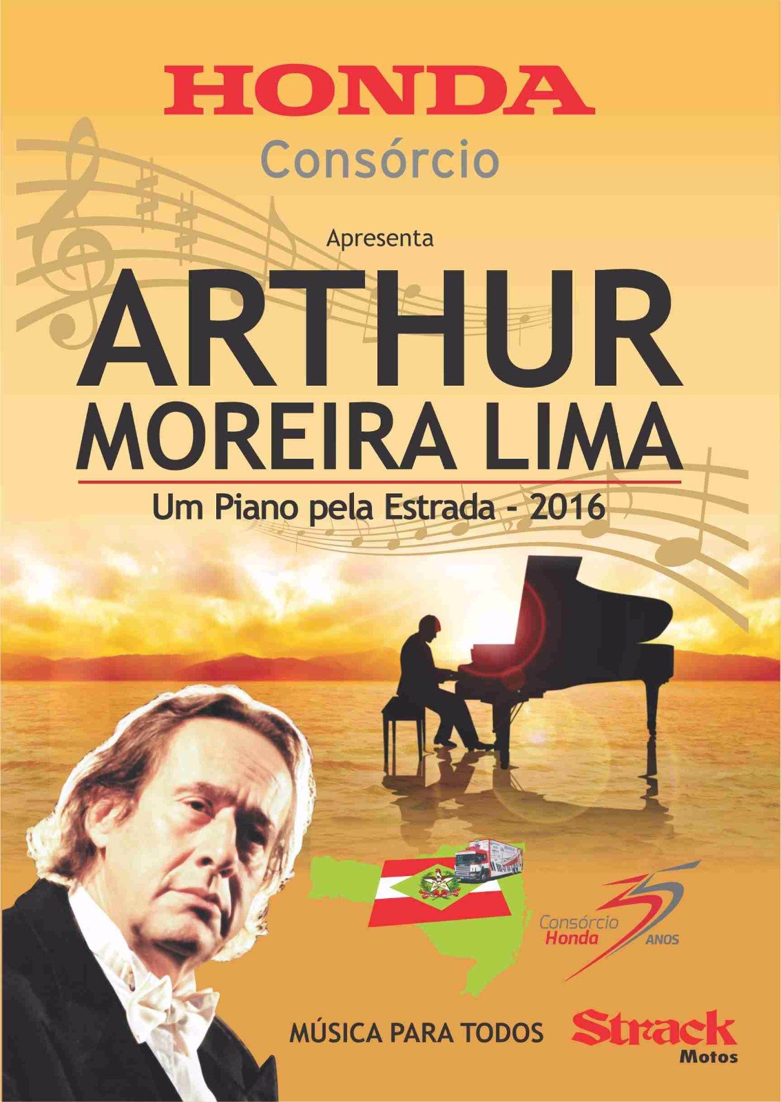 Read more about the article Pianista Arthur Moreira Lima fará show gratuito em Mafra