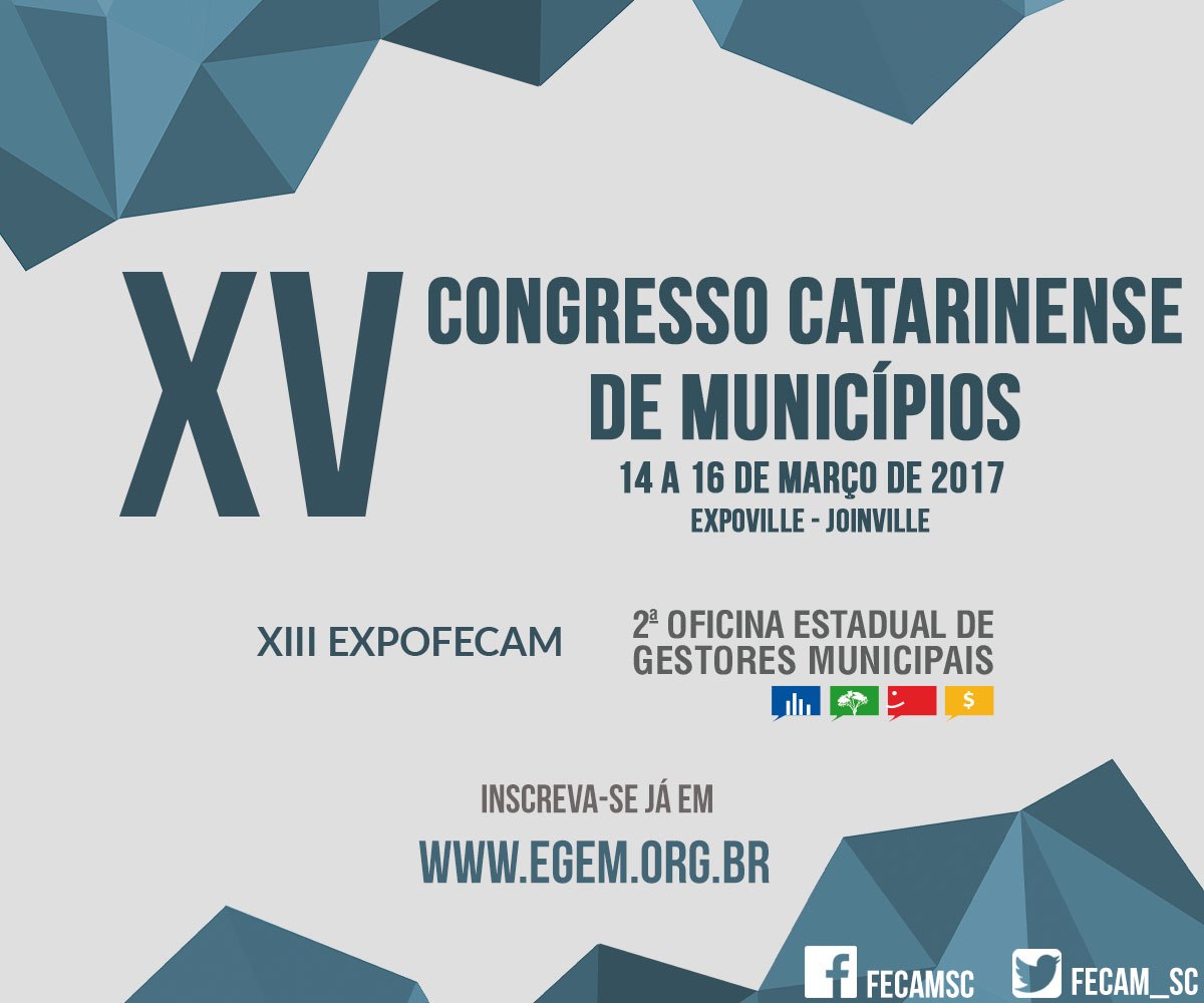 Read more about the article Congresso Catarinense de Municípios reunirá gestores para debater desafios da administração municipal