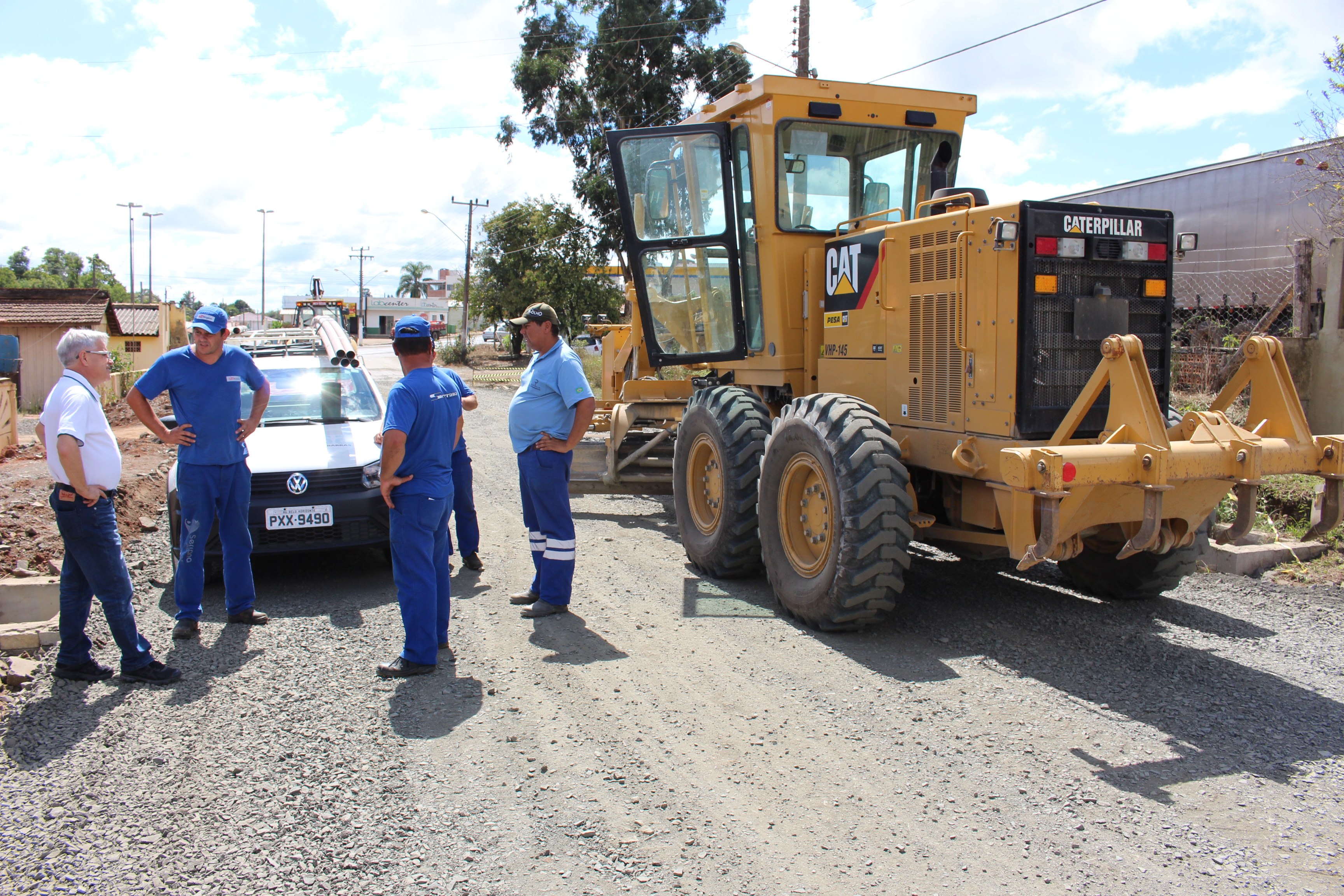 Read more about the article Retomadas obras de asfaltamento em duas ruas de Três Barras