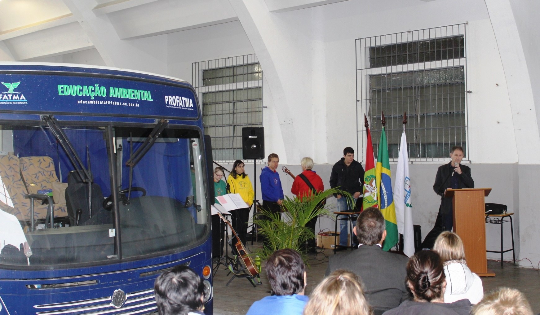 Read more about the article Eco – ônibus da Fatma estaciona em Porto União para atender alunos de escolas estadual e municipal