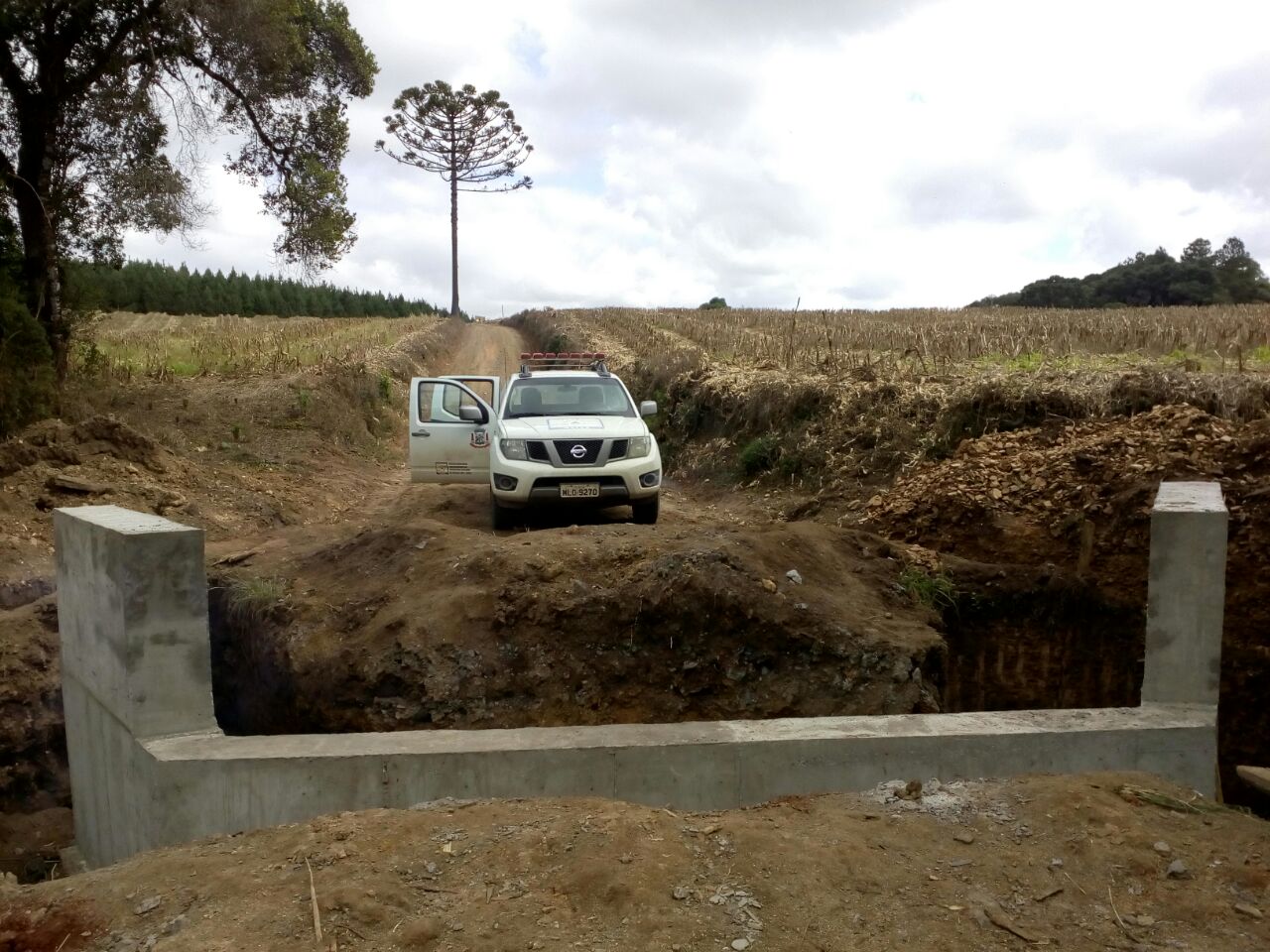 Read more about the article Prefeitura de Mafra constrói cabeceiras de pontes em concreto nas localidades de Vila Reichardt e Bela Vista do Sul