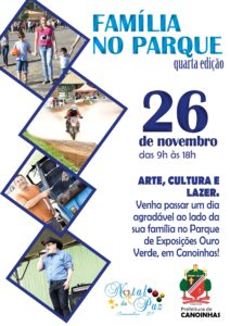 Read more about the article Quarta edição do Família no Parque acontece dia 26 de novembro