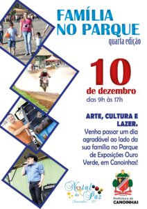 Read more about the article Domingo tem quarta edição do “Família no Parque”