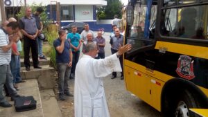 Read more about the article Novos ônibus escolares de Mafra entrarão em atividade na próxima semana com motoristas preparados para o transporte diário de cerca de 3 mil alunos