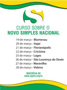 Read more about the article Cursos gratuitos oferecidos aos municípios atualizarão fiscais sobre o Novo Simples Nacional