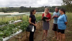 Read more about the article Conselho de Alimentação Escolar  de Mafra inicia acompanhamento  em escolas e propriedades fornecedoras