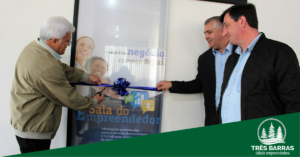 Read more about the article Governo de Três Barras e Sebrae inauguram Sala do Empreendedor