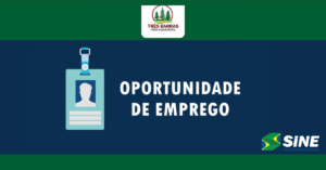 Read more about the article Vaga de emprego em Três Barras!