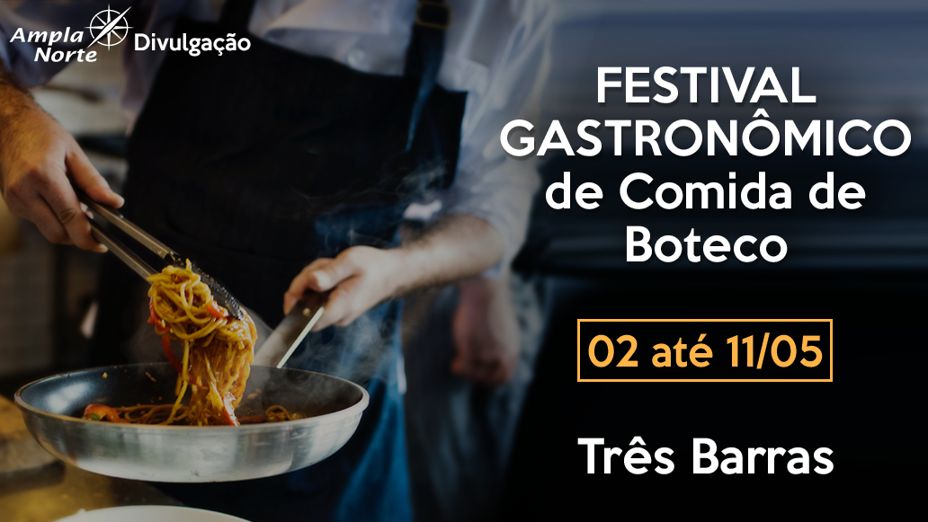 Read more about the article Festival gastronômico em Três Barras