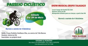 Read more about the article Show do Talagaço e Passeio ciclístico em Três Barras