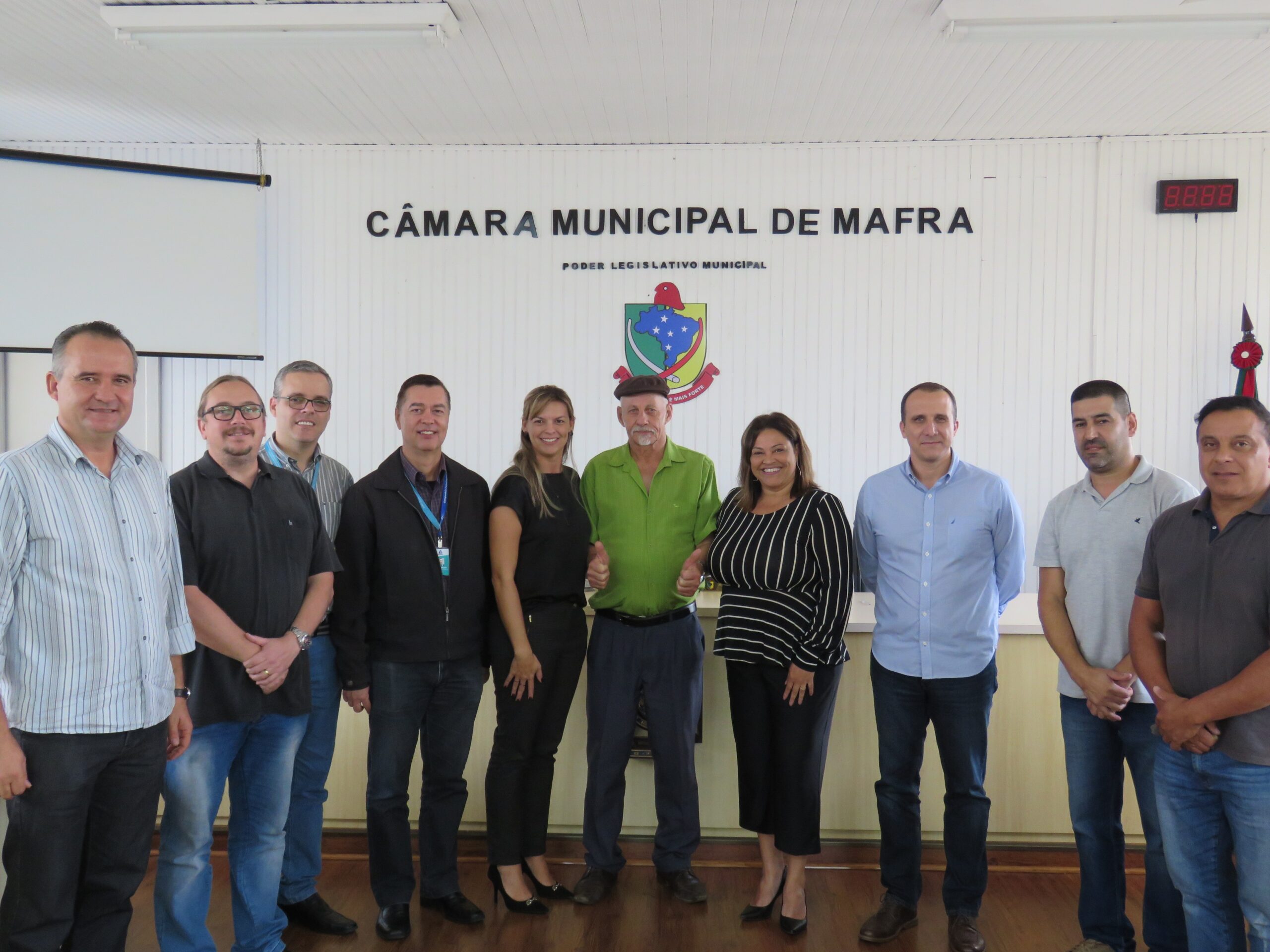 Read more about the article Diretoria da CASAN visita Mafra