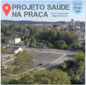 Read more about the article Projeto Saúde na Praça acontece neste sábado dia 11, na Praça Ferroviário Miguel Bielecki