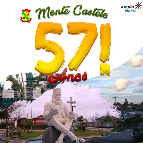 You are currently viewing Município de Monte Castelo completa 57 anos e comemora com almoço festivo