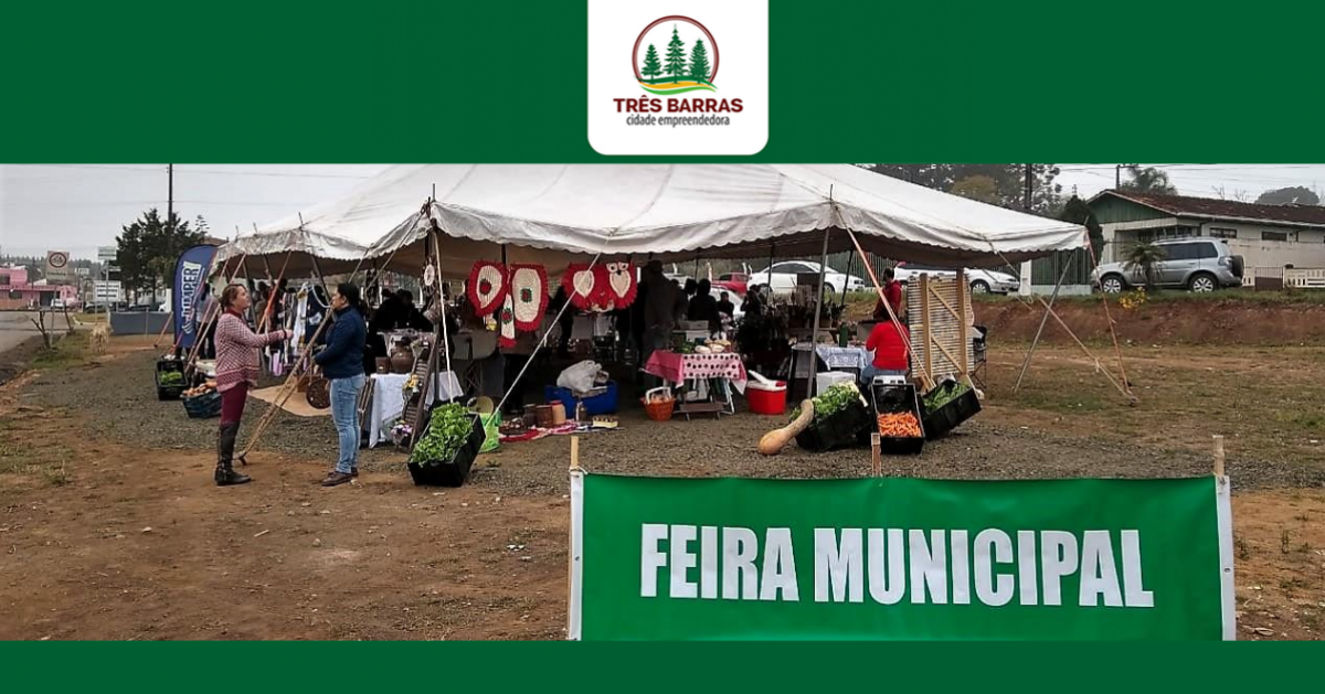 You are currently viewing Sábado é dia de Feira Municipal de Artesanato e Produtos Coloniais em Três Barras