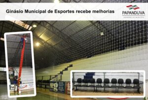 Read more about the article Ginásio Municipal de Esportes recebe melhorias