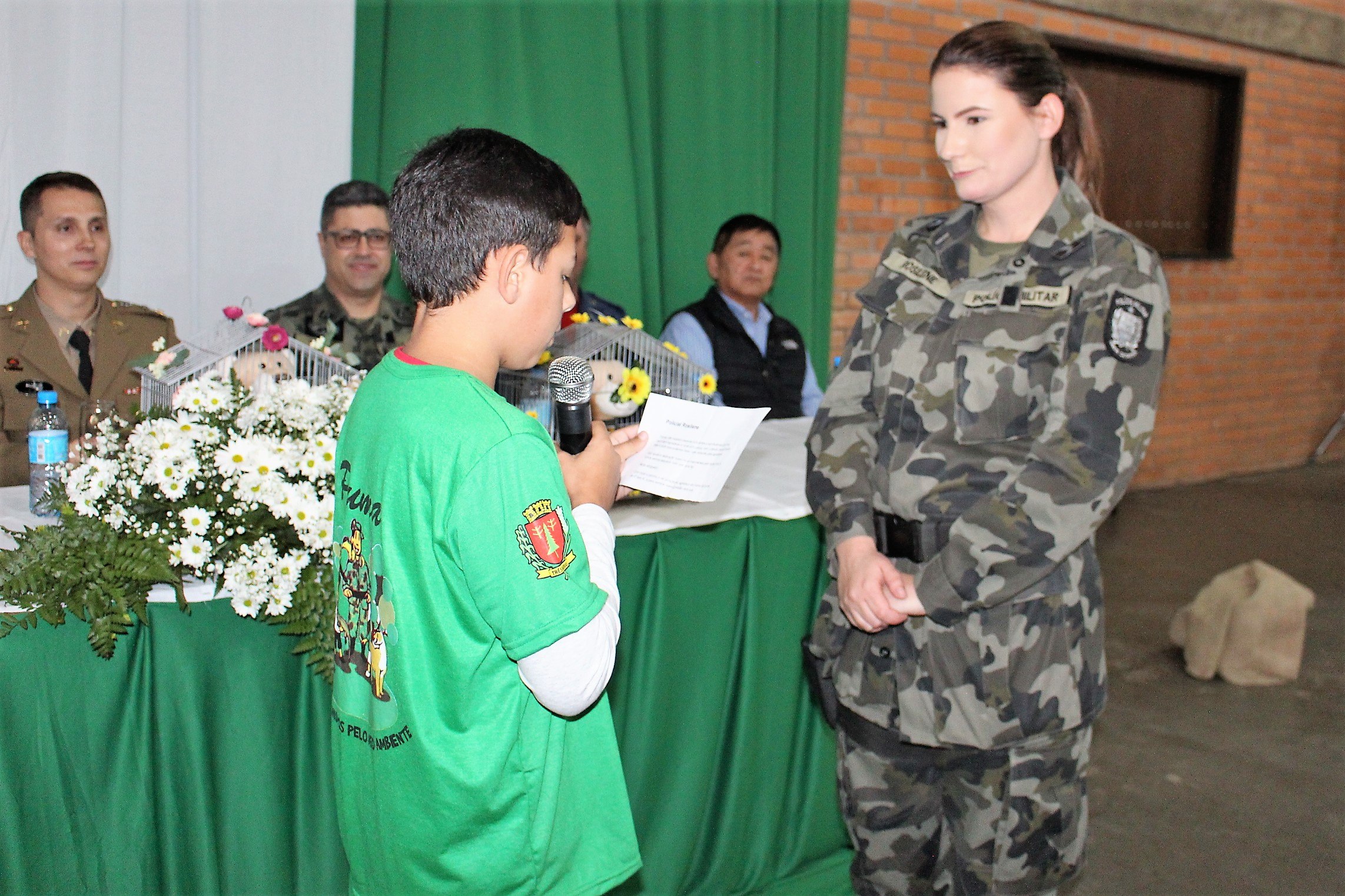 Read more about the article Solenidade de formatura de 188 alunos pelo puma em Três Barras