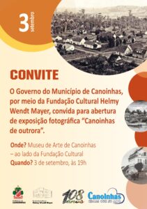 Read more about the article Abre hoje exposição fotográfica “Canoinhas de outrora”