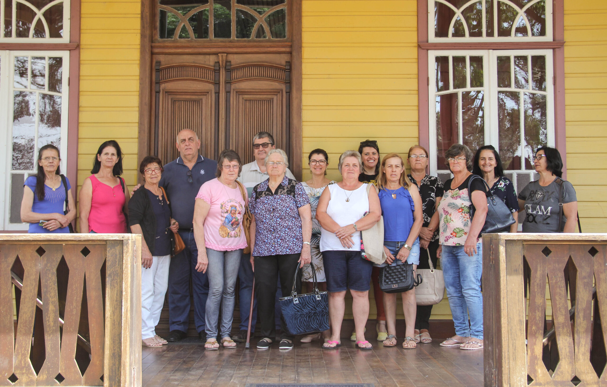 You are currently viewing Grupo de terceira idade visita Casarão Domit