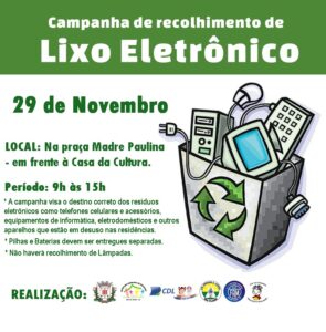 Read more about the article Major Vieira lança campanha de coleta de lixo eletrônico edição 2019