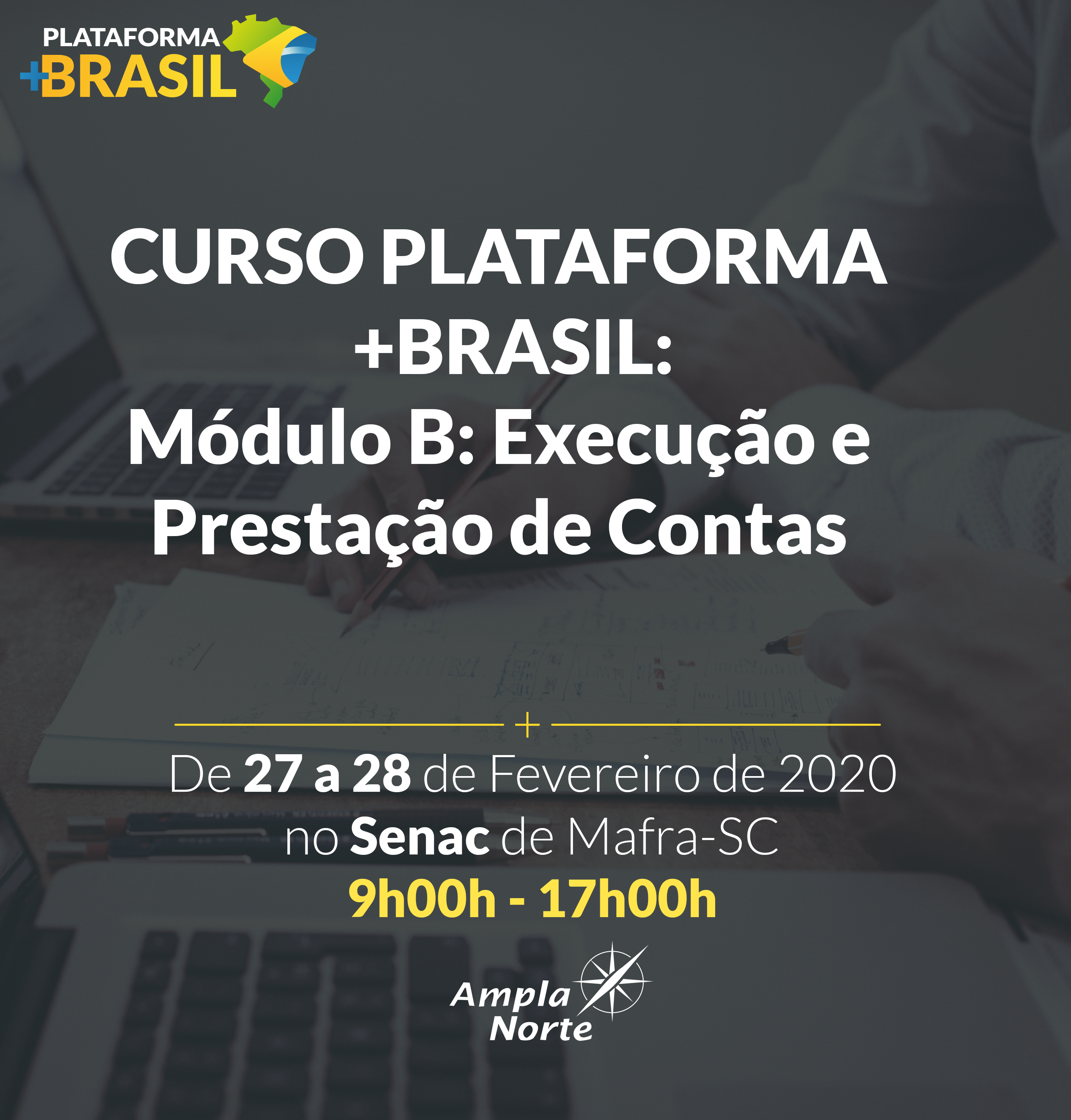 Read more about the article Inscreva-se no CURSO PLATAFORMA+BRASIL: SICONV- MÓDULO B