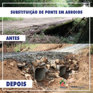 Read more about the article Substituição de ponte de madeira é concluída em Arroios