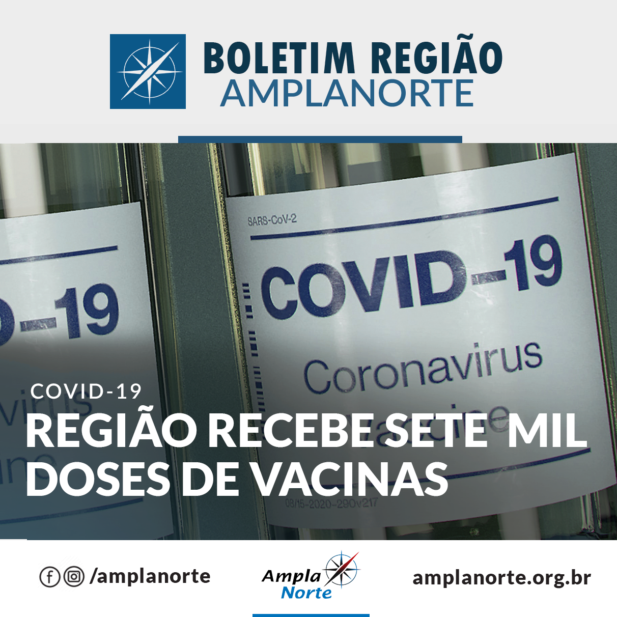 You are currently viewing Planalto norte receberá 7 mil doses em nova remessa de vacinas