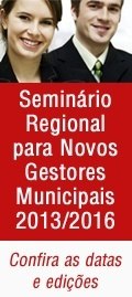 Read more about the article Seminário Regional para Novos Gestores Municipais 2013-2016