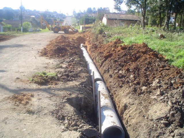 You are currently viewing Prefeitura de Três Barras inicia a colocação de tubos no distrito de São Cristóvão