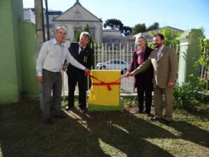 Read more about the article Prefeito de Porto União participa da cerimônia de 100 anos do Edifício dos Escoteiros