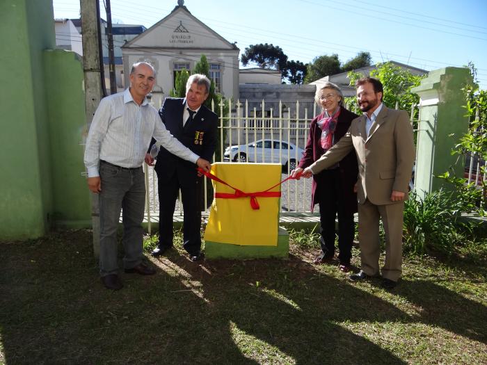 You are currently viewing Prefeito de Porto União participa da cerimônia de 100 anos do Edifício dos Escoteiros