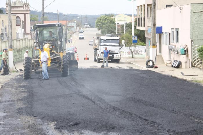 You are currently viewing Prefeitura de Mafra realiza melhorias em ruas do município