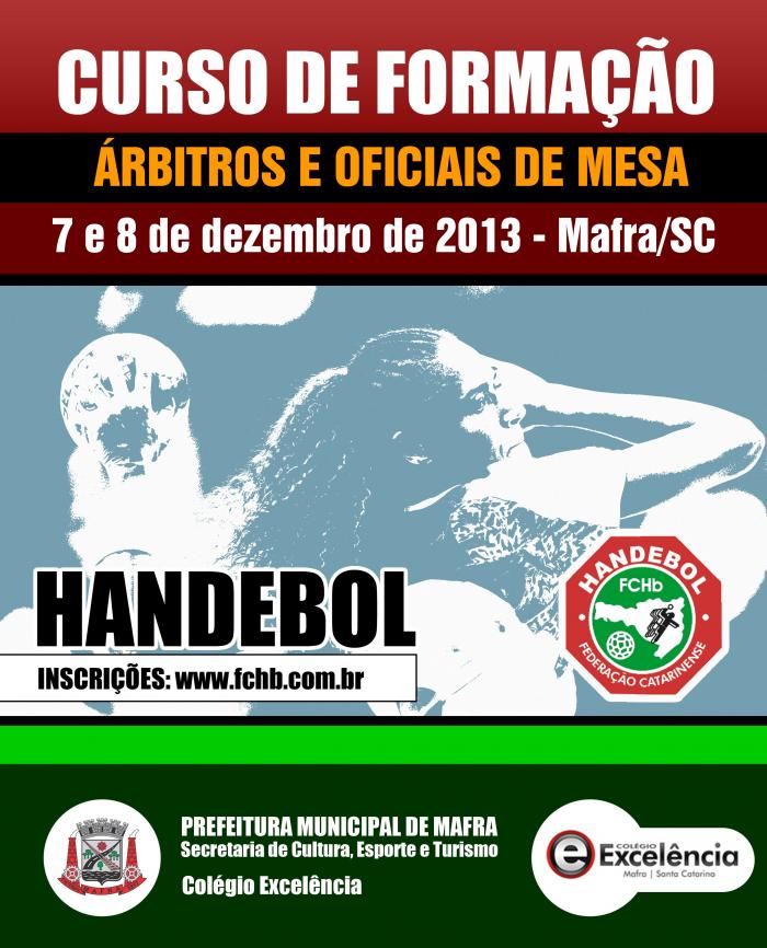 Read more about the article Curso de formação de árbitros e oficiais de mesa em handebol 2013 acontece em dezembro em Mafra