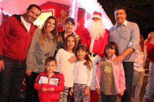 Read more about the article Vice-prefeito de Canoinhas participa de abertura de natal em bairro