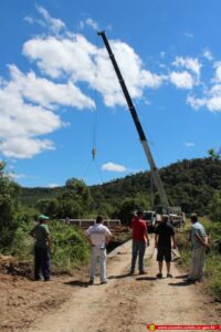 Read more about the article Ponte da Defesa Civil é entregue em Monte Castelo