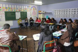 Read more about the article Secretários e diretores escolares de Três Barras realizam planejamento semestral