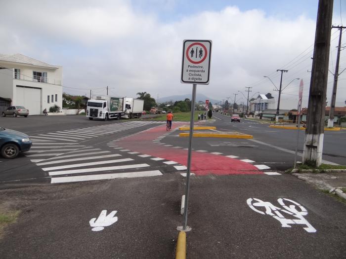 Read more about the article Porto União: Ciclovia é alterada para a regulamentação de trânsito