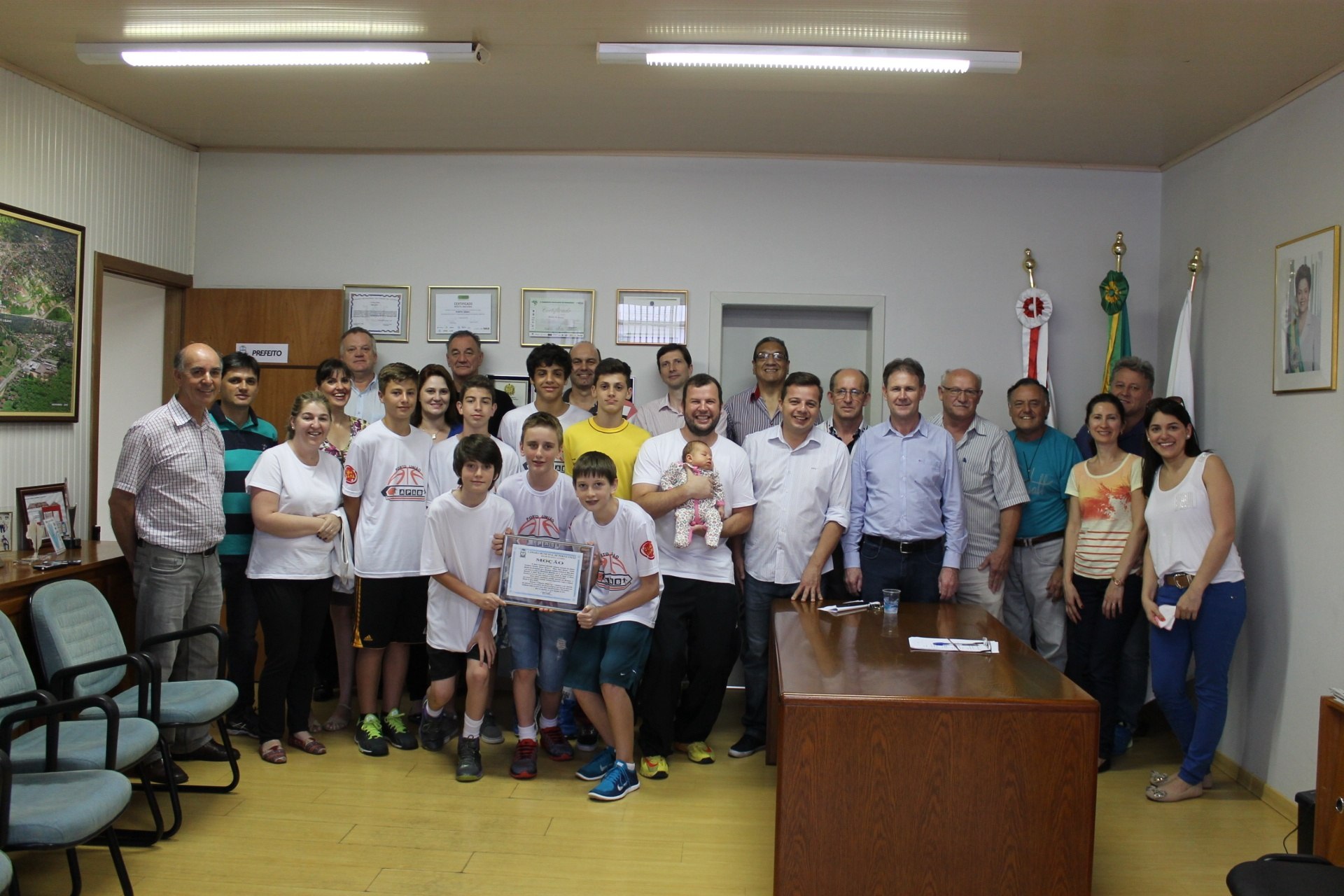 You are currently viewing Basquete Masculino sub 13 de Porto União recebe Moção de Aplausos