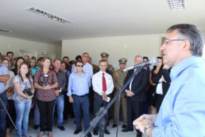 Read more about the article Governador inaugura novo quartel da Policia Militar de Três Barras no aniversário de 54 anos de emancipação