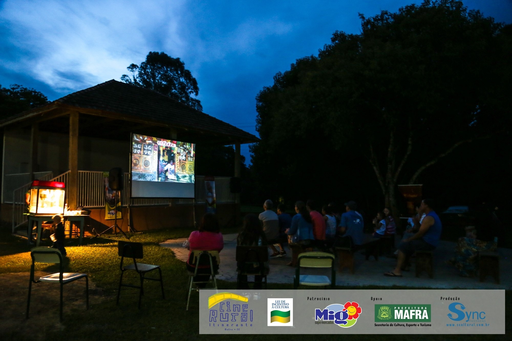 You are currently viewing Cine Itinerante Rural leva a mágica do cinema as comunidades de Mafra