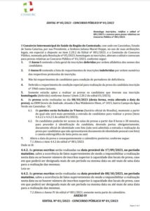 Read more about the article 5 – Edital 05_2023 – Homologa inscrições, retifica e convoca para provas